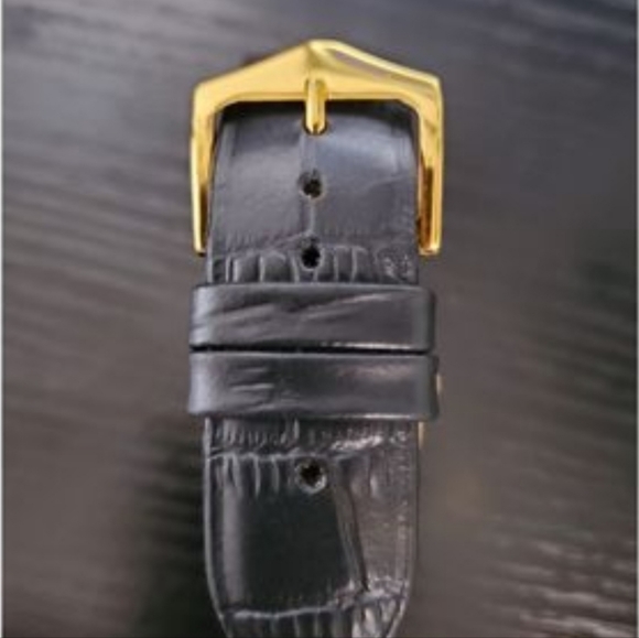 🔥RARE - Mint Condition Seiko SQ‎ Barrel Tank Men\'s Leather Watch